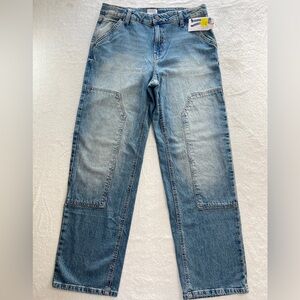 NEW Time and Tru Women's Blue Straight Leg Jeans